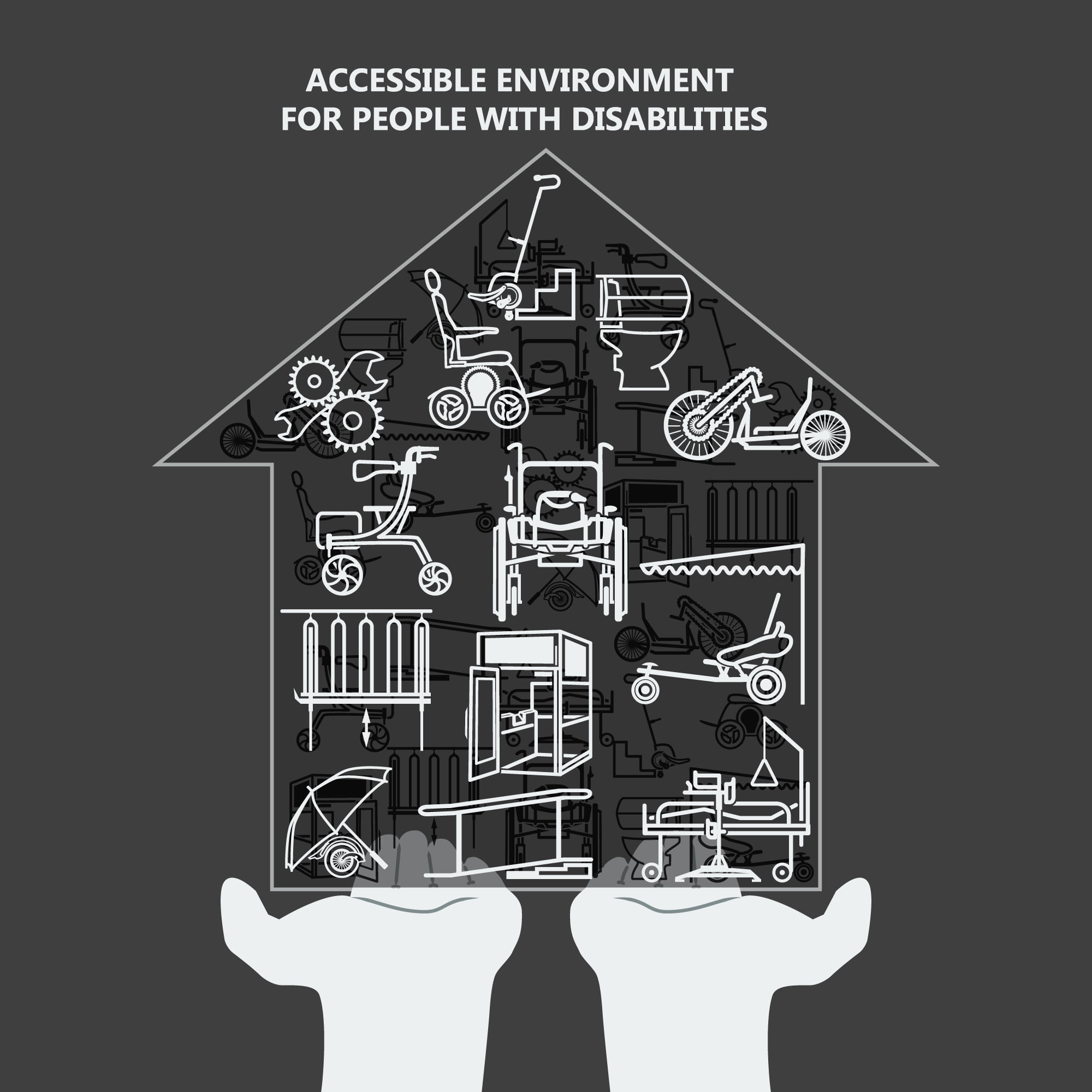 Accessible environment. Disability and environment problem. Accessible environment, equal opportunities!. Accessible environment. Disabled png.